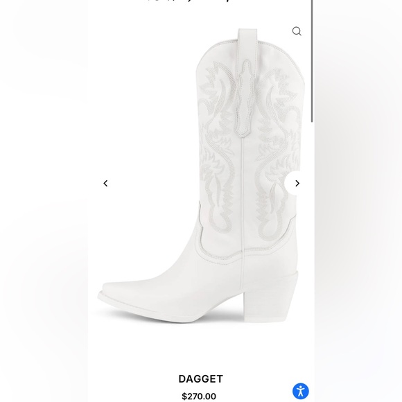 Jeffrey Campbell Shoes - Jeffrey Campbell Women’s Dagget Boots in White - size 9